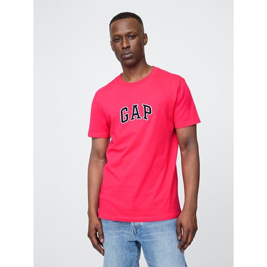 GAP Koszulka w kolorze różowym ze sklepu Limango Polska w kategorii T-shirty męskie - zdjęcie 184559474