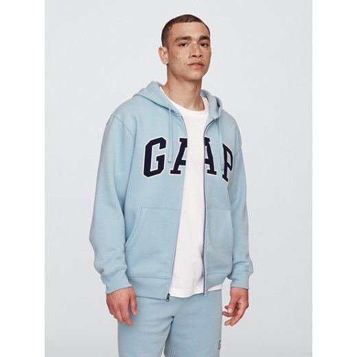 GAP Bluza w kolorze błękitnym ze sklepu Limango Polska w kategorii Bluzy męskie - zdjęcie 184559482