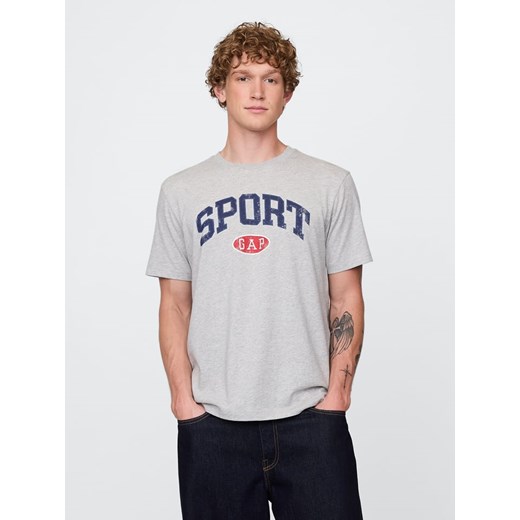 GAP Koszulka w kolorze szarym ze sklepu Limango Polska w kategorii T-shirty męskie - zdjęcie 184559503