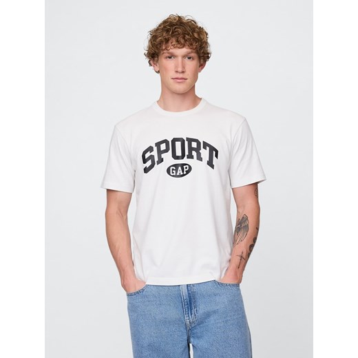 GAP Koszulka w kolorze białym ze sklepu Limango Polska w kategorii T-shirty męskie - zdjęcie 184559512
