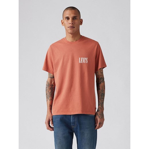Levi&apos;s Koszulka w kolorze ceglanym ze sklepu Limango Polska w kategorii T-shirty męskie - zdjęcie 184559594