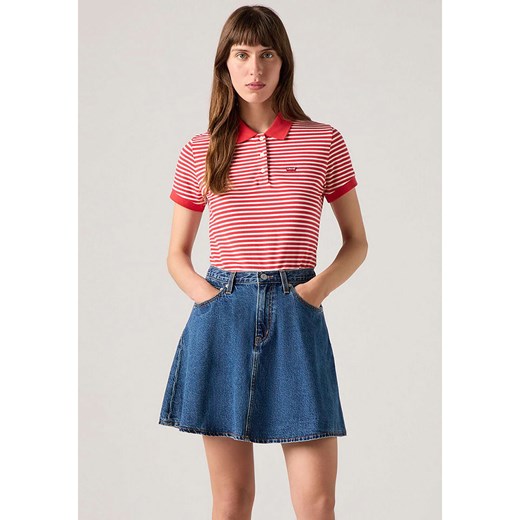 Levi&apos;s Koszulka polo w kolorze czerwono-białym ze sklepu Limango Polska w kategorii Bluzki damskie - zdjęcie 184559630