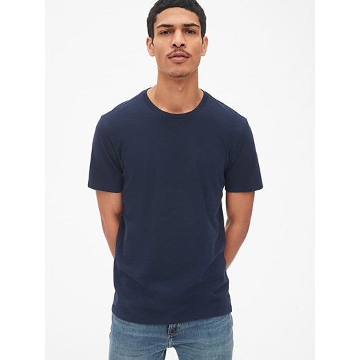 GAP Koszulka w kolorze granatowym ze sklepu Limango Polska w kategorii T-shirty męskie - zdjęcie 184559652