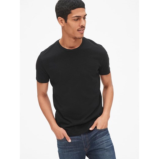 GAP Koszulka w kolorze czarnym ze sklepu Limango Polska w kategorii T-shirty męskie - zdjęcie 184559653