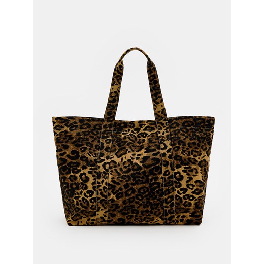Mohito - Torba shopper w panterkę - wielobarwny ze sklepu Mohito w kategorii Torby Shopper bag - zdjęcie 184559670