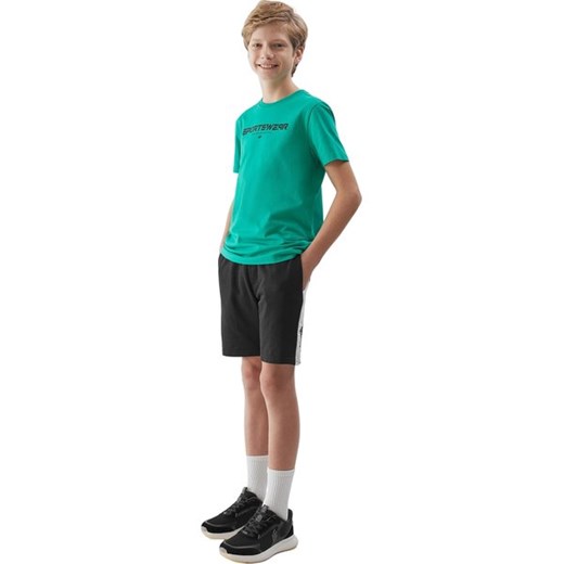Spodenki chłopięce 4FJWSS24TSHOM271 4F ze sklepu SPORT-SHOP.pl w kategorii Spodenki chłopięce - zdjęcie 184560163
