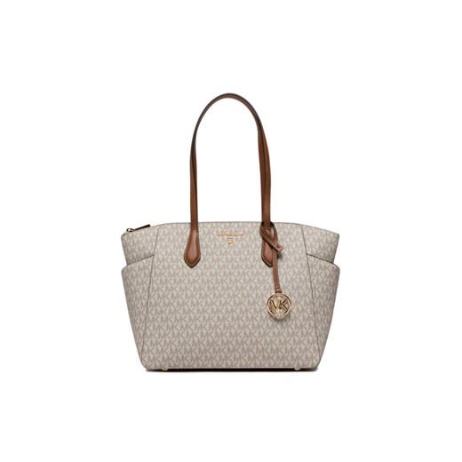 MICHAEL Michael Kors Torebka Marilyn 30S2G6AT2B Beżowy ze sklepu MODIVO w kategorii Torby Shopper bag - zdjęcie 184562160