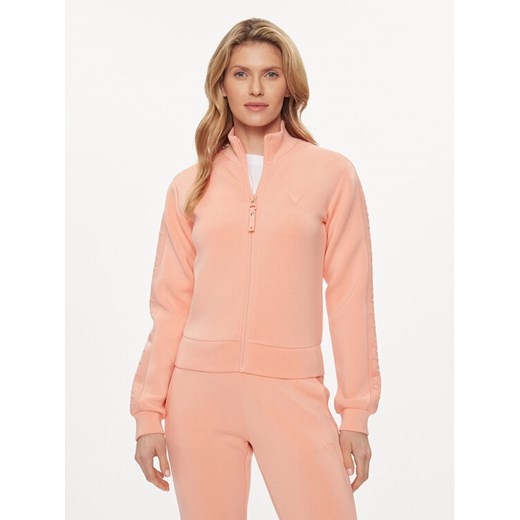 Guess Bluza Allie V2YQ17 K7UW2 Koralowy Regular Fit ze sklepu MODIVO w kategorii Bluzy damskie - zdjęcie 184562202