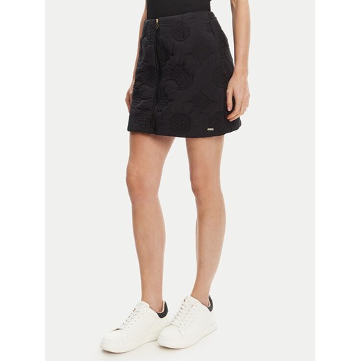 Guess Spódnica mini V5YD02 WHEB2 Czarny Regular Fit ze sklepu MODIVO w kategorii Spódnice - zdjęcie 184562260