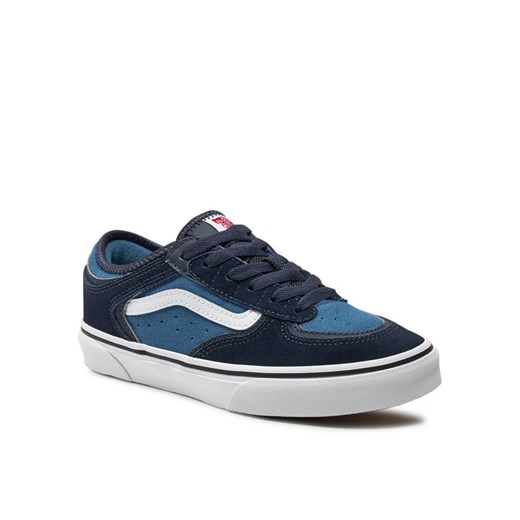 Vans Tenisówki Jn Rowley Classic VN000E52QXI1 Niebieski ze sklepu MODIVO w kategorii Trampki dziecięce - zdjęcie 184562301