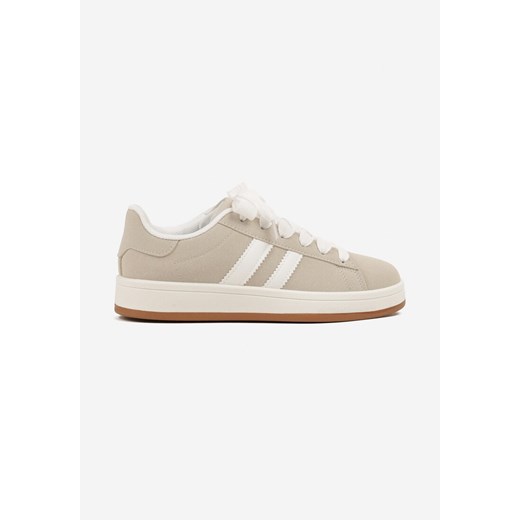 Buty sportowe damskie Renee sneakersy wiosenne z nubuku