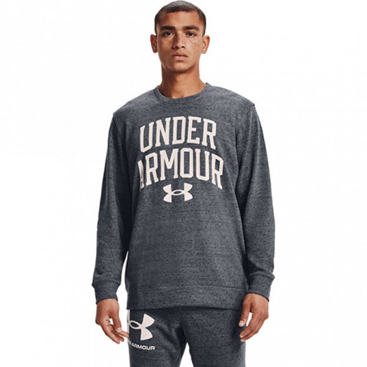 Męska bluza treningowa UNDER ARMOUR RIVAL TERRY CREW ze sklepu Sportstylestory.com w kategorii Bluzy męskie - zdjęcie 184563490
