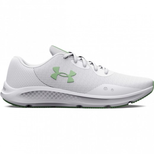 Damskie buty do biegania Under Armour UA W Charged Pursuit3 Twist - białe ze sklepu Sportstylestory.com w kategorii Buty sportowe damskie - zdjęcie 184563591