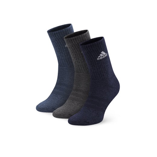 Zestaw 3 par wysokich skarpet unisex adidas IP2634 3-PACK Kolorowy ze sklepu eobuwie.pl w kategorii Skarpetki męskie - zdjęcie 184564440