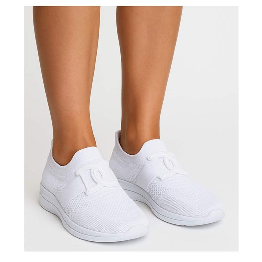 Białe wsuwane buty sportowe /C4-1 17112 W102 +h2/ ze sklepu Pantofelek24.pl w kategorii Buty sportowe damskie - zdjęcie 184564833