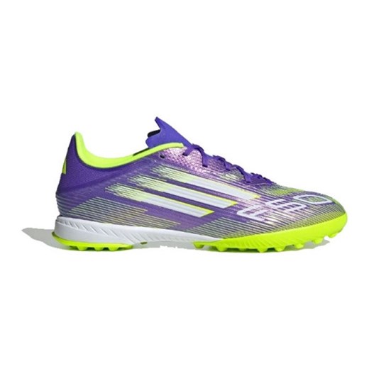 Buty piłkarskie adidas F50 League Tf M JH7724 fioletowe ze sklepu ButyModne.pl w kategorii Buty sportowe męskie - zdjęcie 184566323