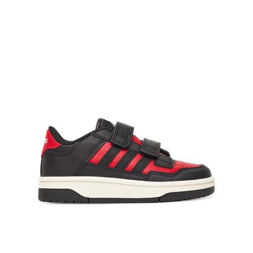 Sneakersy adidas Rapid Court JR1021 Czarny ze sklepu eobuwie.pl w kategorii Buty sportowe dziecięce - zdjęcie 184566701
