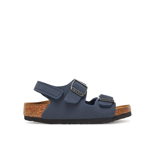 Sandały Birkenstock Milano As Kids 1030427 S Niebieski ze sklepu eobuwie.pl w kategorii Sandały dziecięce - zdjęcie 184566703
