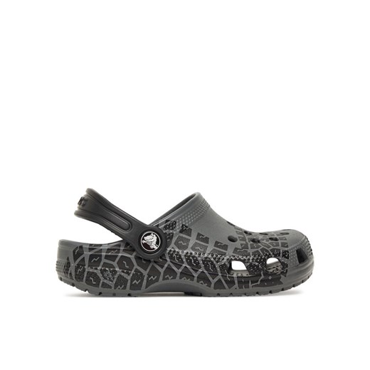 Klapki Crocs Kids Tire Print Classic Clog 211261 Szary ze sklepu eobuwie.pl w kategorii Klapki dziecięce - zdjęcie 184566710