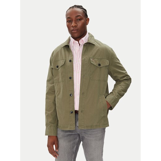 Tommy Hilfiger Kurtka przejściowa MW0MW39634 Zielony Regular Fit ze sklepu MODIVO w kategorii Kurtki męskie - zdjęcie 184567924