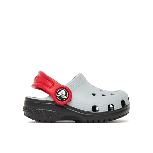 Crocs Klapki Toddler Retro Sport Classic Clog 211265 Szary ze sklepu MODIVO w kategorii Klapki dziecięce - zdjęcie 184567942