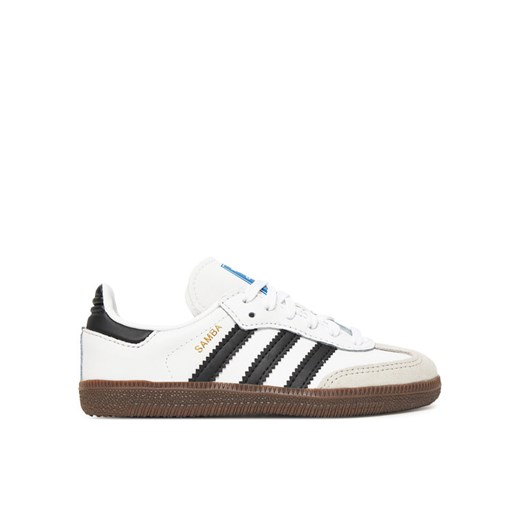 adidas Sneakersy Samba Og IE3677 Biały ze sklepu MODIVO w kategorii Buty sportowe dziecięce - zdjęcie 184567981