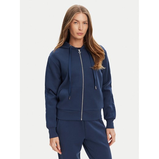 Guess Bluza W5YQ05 KBYE2 Granatowy Regular Fit ze sklepu MODIVO w kategorii Bluzy damskie - zdjęcie 184567983