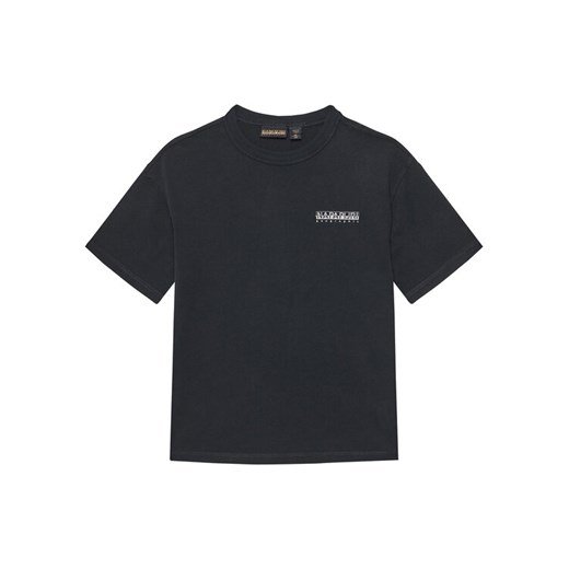 Napapijri T-Shirt S-Ahr NP0A88ZO M Czarny Regular Fit ze sklepu MODIVO w kategorii T-shirty chłopięce - zdjęcie 184568002
