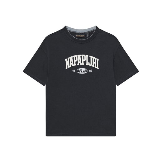 Napapijri T-Shirt S-Inot NP0A891F M Czarny Regular Fit ze sklepu MODIVO w kategorii T-shirty chłopięce - zdjęcie 184568024