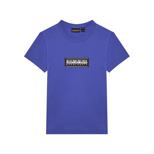 Napapijri T-Shirt S-Chamois NP0A4HYL M Niebieski Regular Fit ze sklepu MODIVO w kategorii T-shirty chłopięce - zdjęcie 184568030
