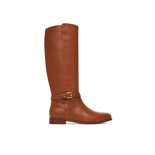 LAUREN RALPH LAUREN Oficerki Brooke Tll 2 Bo Tal 802974383001 Brązowy ze sklepu MODIVO w kategorii Kozaki damskie - zdjęcie 184568063
