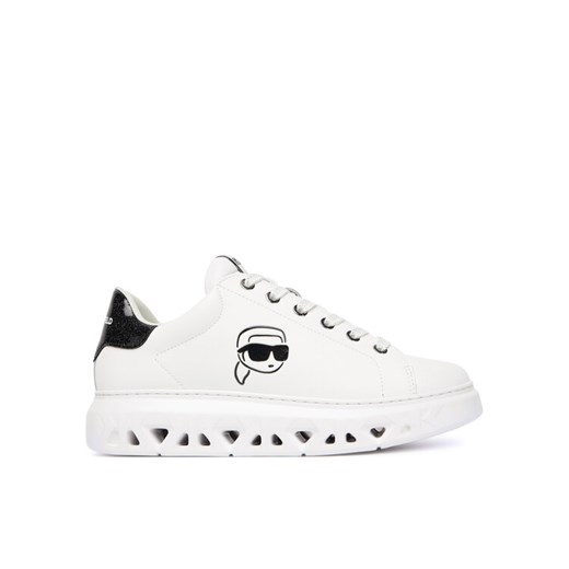 KARL LAGERFELD Sneakersy KL64525 Biały ze sklepu MODIVO w kategorii Buty sportowe damskie - zdjęcie 184568092