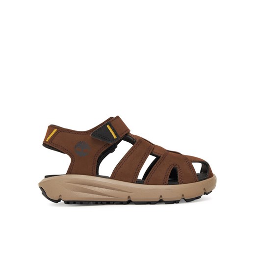 Timberland Sandały TB0A6C422421 Brązowy ze sklepu MODIVO w kategorii Sandały dziecięce - zdjęcie 184568102
