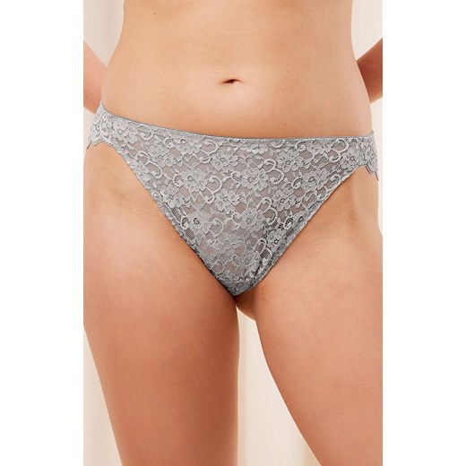 Triumph figi damskie Amourette Highleg Tai 10219109-7816, Kolor szary, Rozmiar 36, Triumph ze sklepu Intymna w kategorii Majtki damskie - zdjęcie 184570242