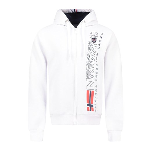 Geographical Norway Bluza &quot;Fogora&quot; w kolorze białym ze sklepu Limango Polska w kategorii Bluzy męskie - zdjęcie 184570661
