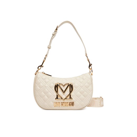 Torebka LOVE MOSCHINO JC4301PP0MK1211A Écru ze sklepu eobuwie.pl w kategorii Torebki damskie - zdjęcie 184570773