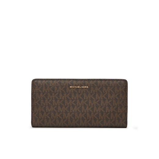 Duży Portfel Damski MICHAEL Michael Kors Bryant 32S5GYTP3B Brązowy ze sklepu eobuwie.pl w kategorii Portfele damskie - zdjęcie 184570784