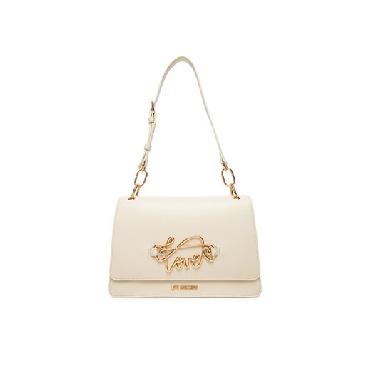 Torebka LOVE MOSCHINO JC4264PP0MKG0110 Écru ze sklepu eobuwie.pl w kategorii Listonoszki - zdjęcie 184570802