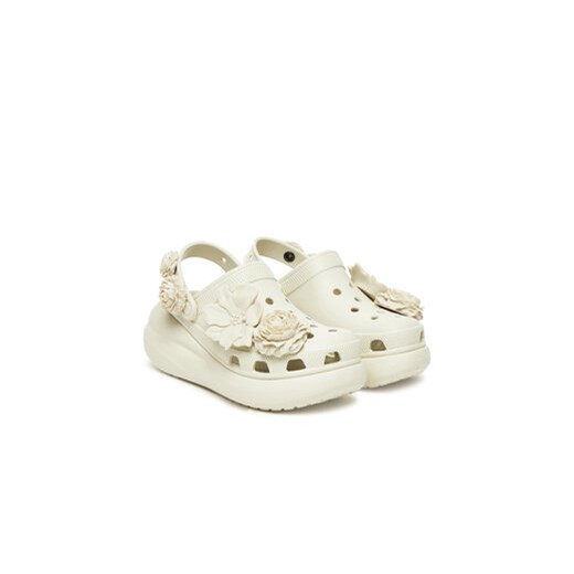 Klapki damskie Crocs letnie bez zapięcia z gumy