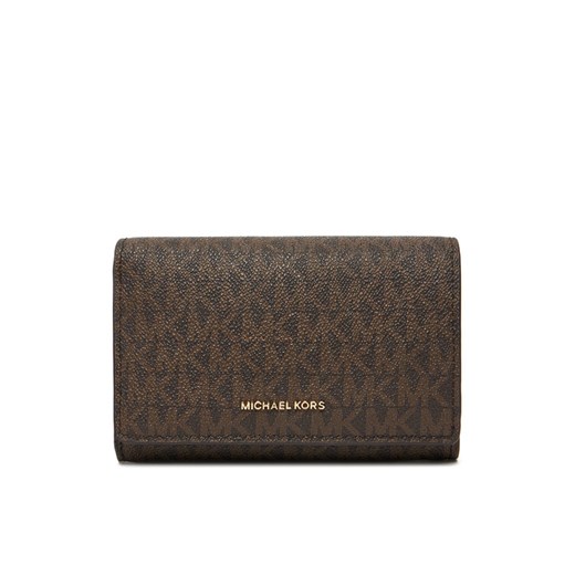 MICHAEL Michael Kors Duży Portfel Damski 32T5GJ6D9B Brązowy ze sklepu MODIVO w kategorii Portfele damskie - zdjęcie 184571401