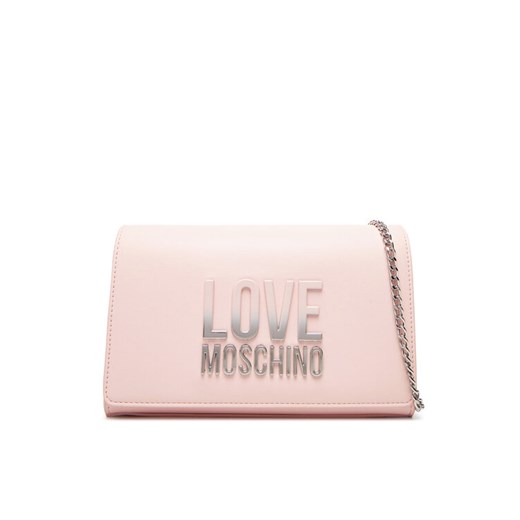 LOVE MOSCHINO Torebka JC4260PP0MKD0601 Różowy ze sklepu MODIVO w kategorii Kopertówki - zdjęcie 184571410