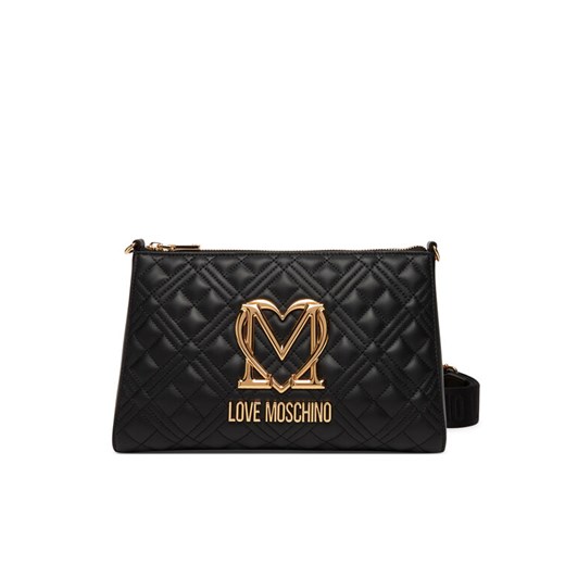 LOVE MOSCHINO Torebka JC4300PP0MK1200A Czarny ze sklepu MODIVO w kategorii Listonoszki - zdjęcie 184571441