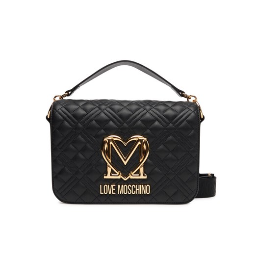 LOVE MOSCHINO Torebka JC4302PP0MK1200A Czarny ze sklepu MODIVO w kategorii Listonoszki - zdjęcie 184571443