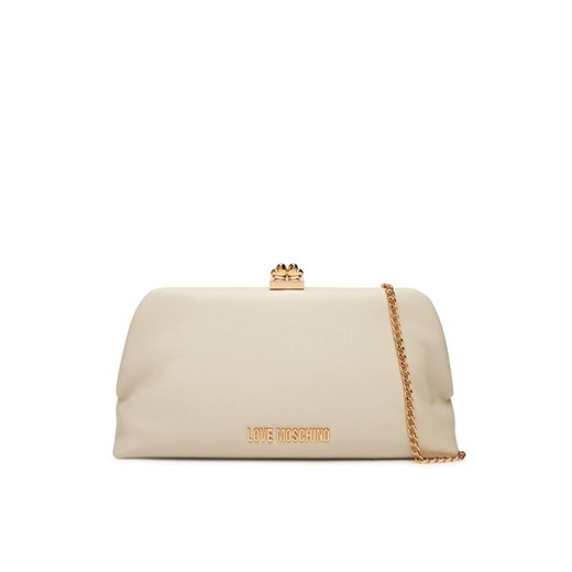 LOVE MOSCHINO Torebka JC4287PP0MKP0110 Écru ze sklepu MODIVO w kategorii Kopertówki - zdjęcie 184571453