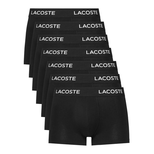 Lacoste Komplet 7 par bokserek 5H2385 Czarny ze sklepu MODIVO w kategorii Majtki męskie - zdjęcie 184571470