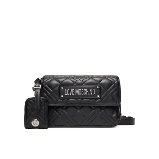 LOVE MOSCHINO Torebka JC4210PP0MLA000B Czarny ze sklepu MODIVO w kategorii Listonoszki - zdjęcie 184571511