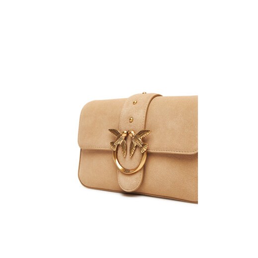PINKO Torebka Love One Mini Slouchy Fl PE 25 PLTT 104340 A2CC Beżowy Pinko 00 MODIVO