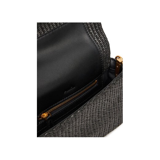 PINKO Torebka Love One Mini Slouchy Fl PE 25 PLTT 104340 A2CF Czarny Pinko 00 MODIVO