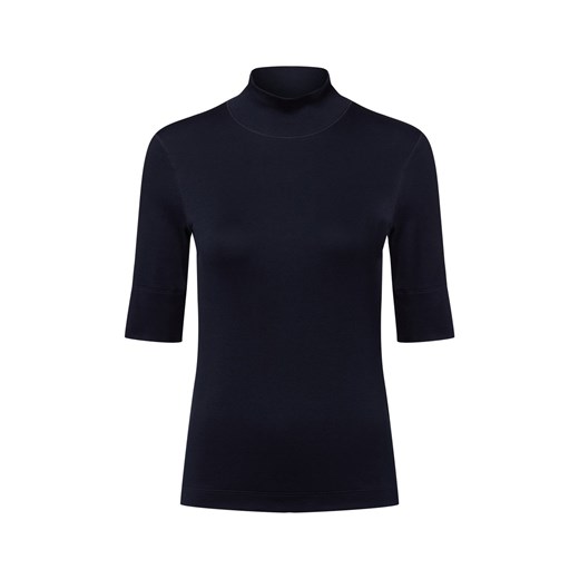 Marc Cain Koszula damska Kobiety Bawełna granatowy jednolity ze sklepu vangraaf w kategorii Bluzki damskie - zdjęcie 184572214