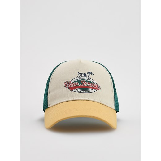 Reserved - Czapka trucker z nadrukiem - wielobarwny ze sklepu Reserved w kategorii Czapki z daszkiem męskie - zdjęcie 184573574